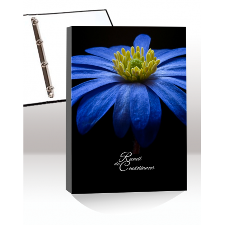 Registre et recueil de condoléances personnalisable